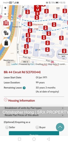 Blk 44 Circuit Road (Geylang), HDB 3 Rooms #212520241